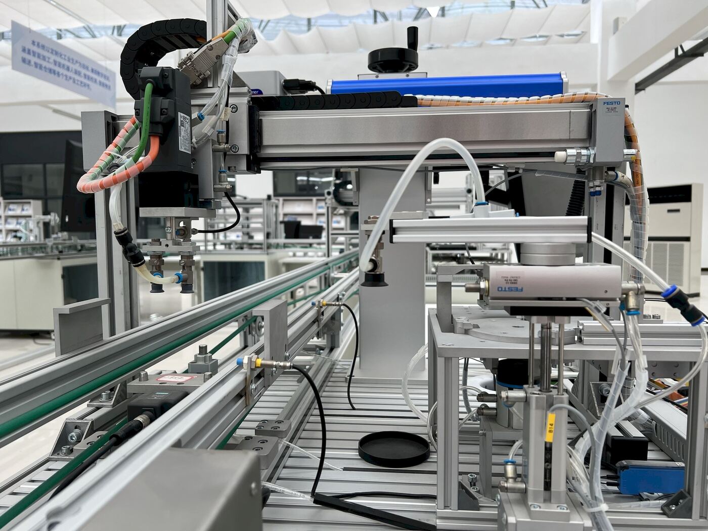 Automated manufacturing production line
