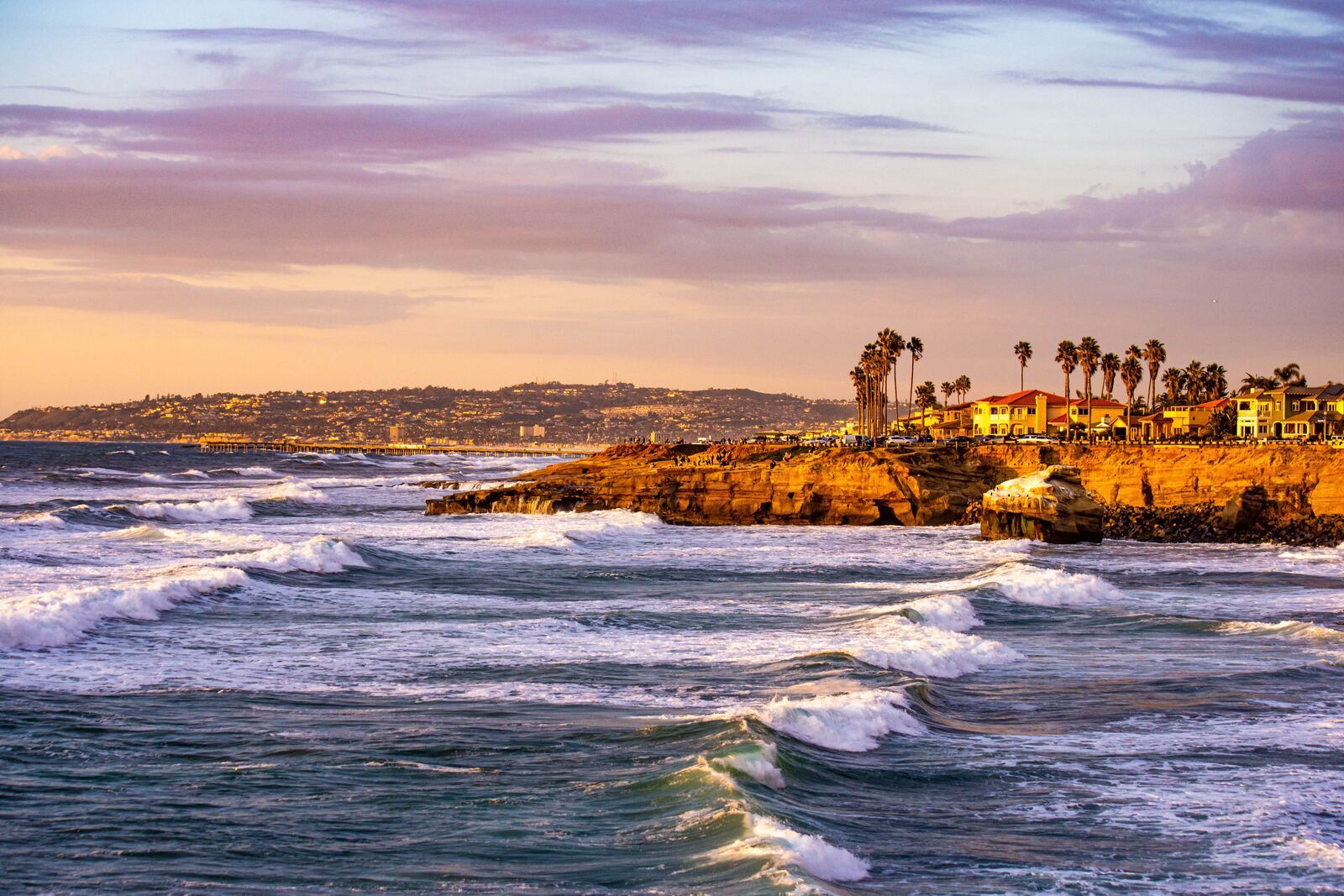 Sunset Cliffs, San Diego coastline