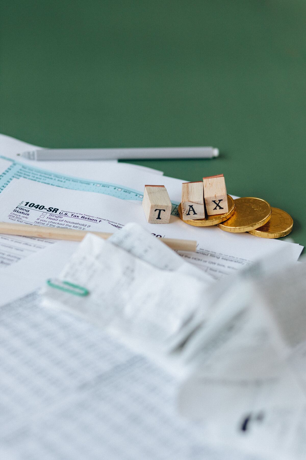 Financial paperwork representing fees and costs